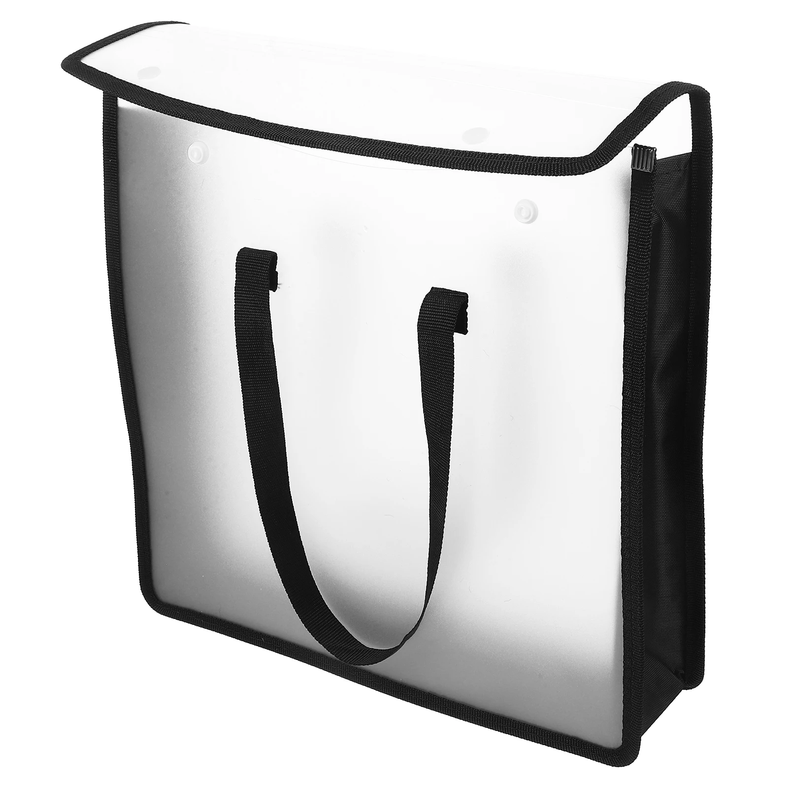 

Portable File Bag 8.66X11.81 Inch Waterproof Pvc Document Organizer For Office Contracts Bills Storage Folder Bag