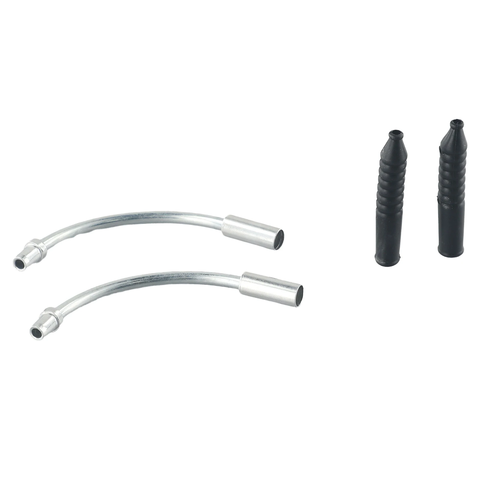 10 مجموعات دراجة الفرامل الخامس الفرامل المعكرونة وخرطوم مطاطي سهلة الفك وتثبيت الغبار الغبار مقاومة للاهتراء