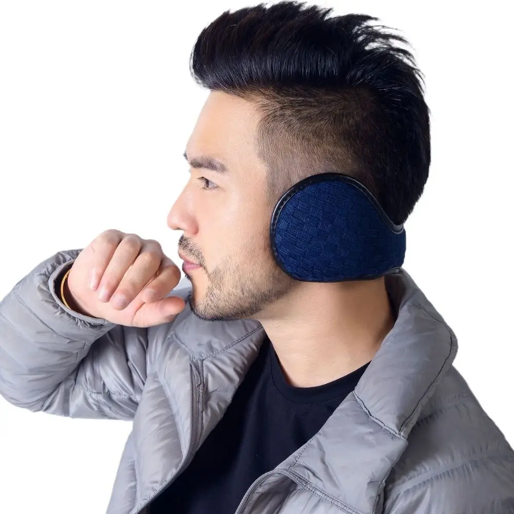 

Soft Skiing Winter Thicken For Male For Adult Earflap Knit Outdoor Earmuffs Ear Warmers Earcap Folding Ear Cover