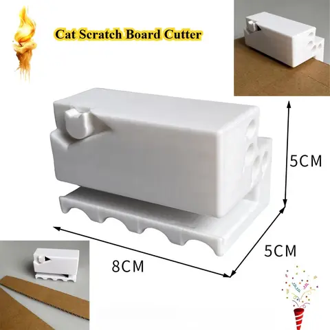 골판지 도구 칼 스크랩북 용품 커터 종이 다이 커터 귀여운 고양이 스크래치 골판지 절단기 단두대 공예