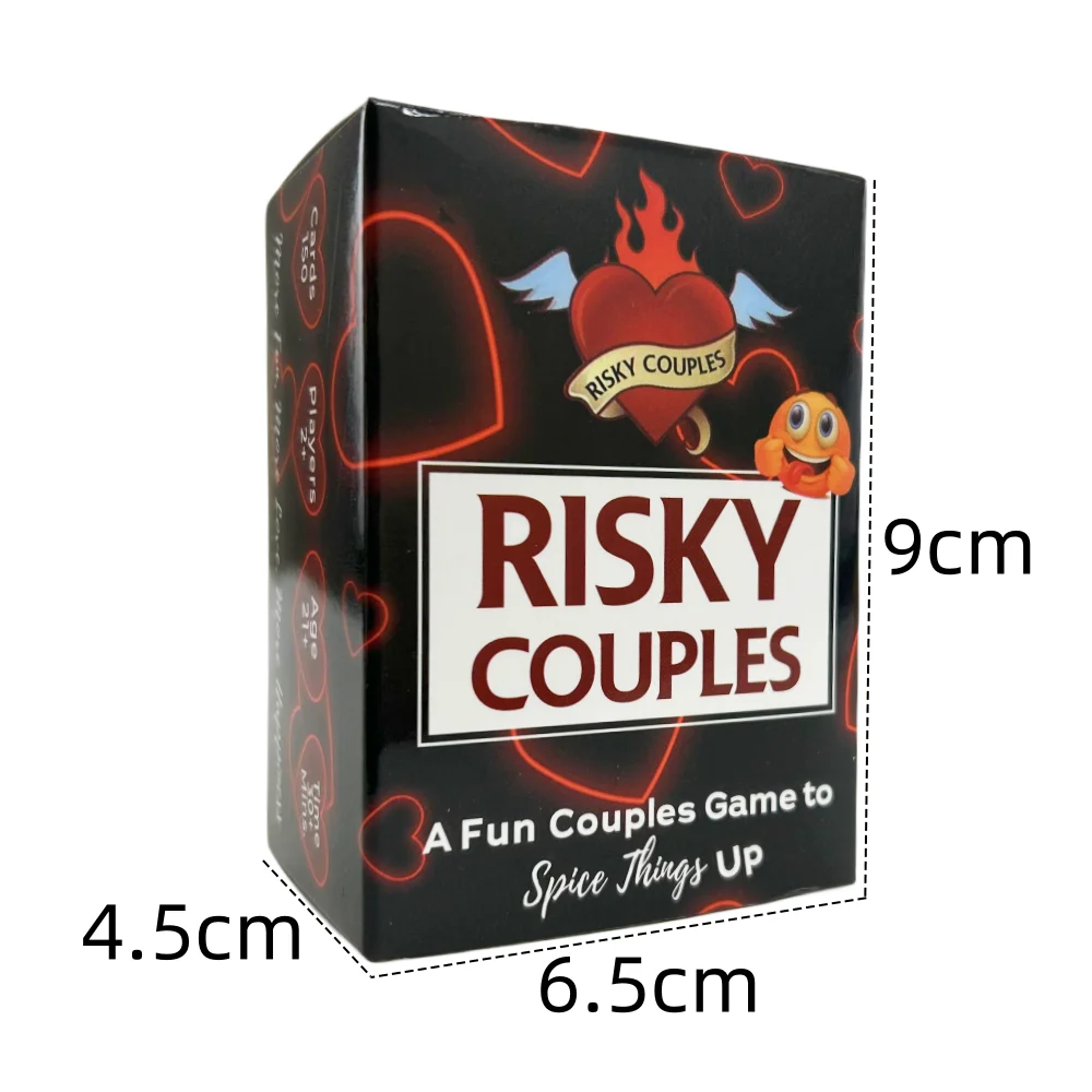 Risky Couples Super Fun Couples Game For Date Night Spicy Dares Questions For Your Partner Romantic Anniversary Card Game image 6
