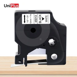 Compatible Dymo Label Tape 12mm Dymo D1 Cartridge 45013 45010 40913 for Dymo Labeling Machine LM160 LM280P LM420P Labeller 6/9mm