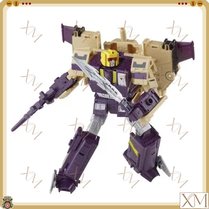 

In Stock Hasbro Transformers Legacy Evolution Leader Class Blitzwing Anime Transformation Robot Model Toy Gift Hobby Collection