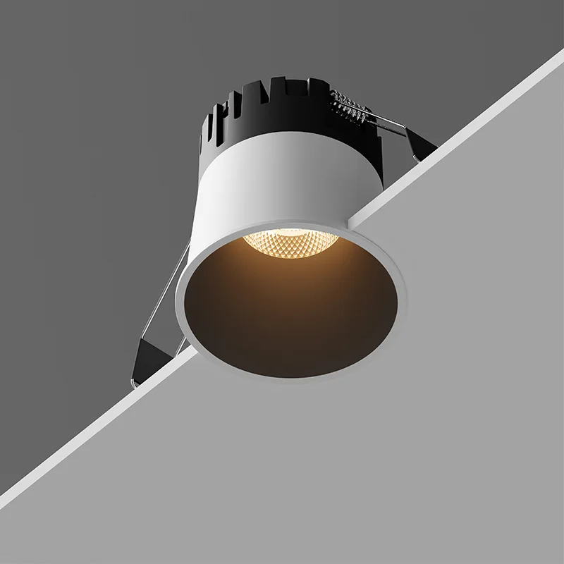 DALI2 DT8 Dimming LED Recessed Downlight Modern Spotlight Indoor Anti-glare CRI97 Aluminum Ceiling Light for Living Room Bedroom