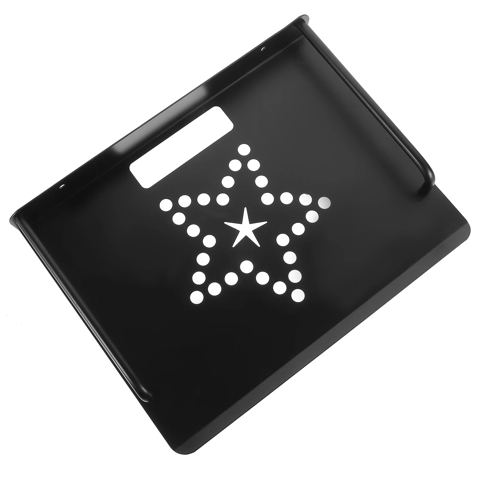 

Aluminum Alloy Projector Stand Wall Mount Shelf Router Modem Compatible Bracket Floating Design Wire Management Storage