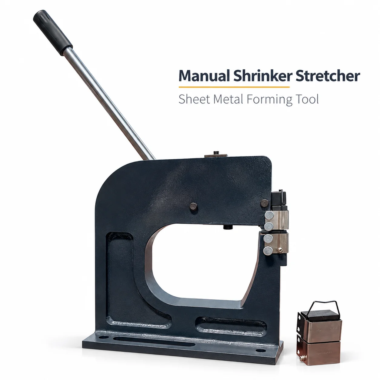 AOLIVIYA SS16 Manual Sheet Metal Shrinker Stretcher Machine 16 Gauge Steel 14 Gauge Aluminum Auto Body Repair Forming Tool