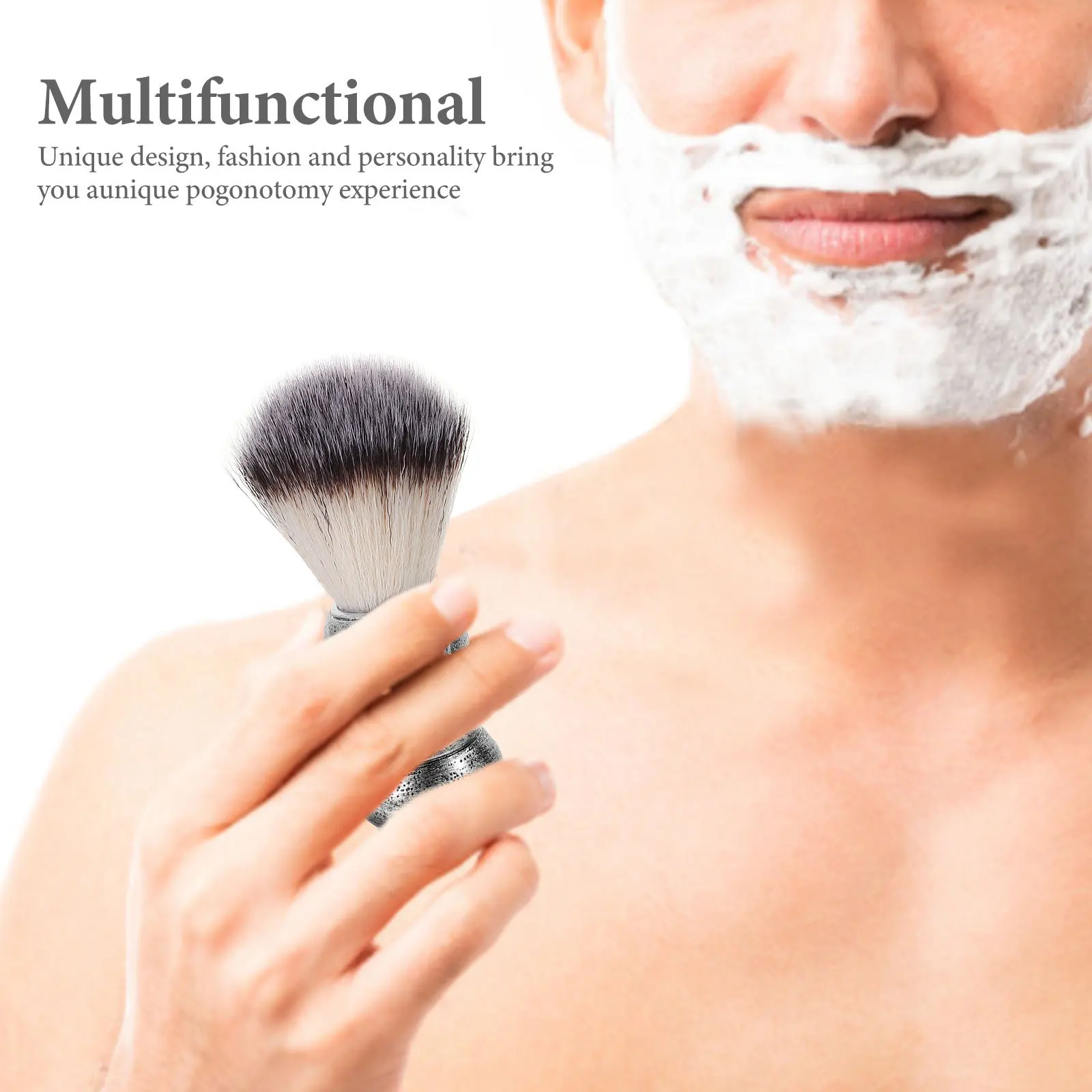 

1 set 1 Set Shave Brush Bowl Kit Manual Shaving Tool For Men Beard Care Portable Foaming Shaving Accessories Barber Salon Use