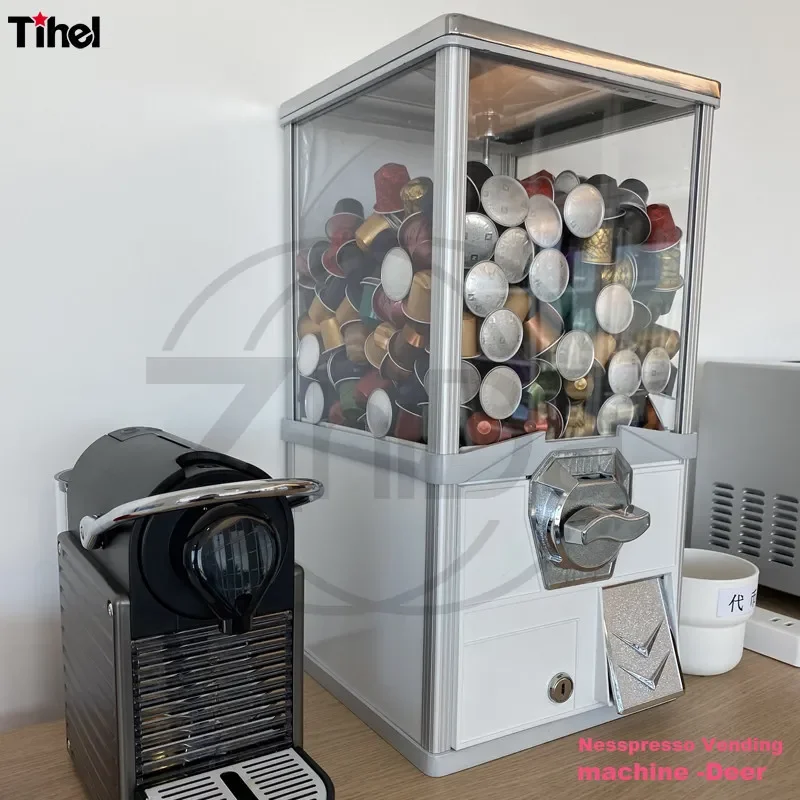 Capsule Toy Vending Machine, Coin Operated Twister Game Machine for Activity