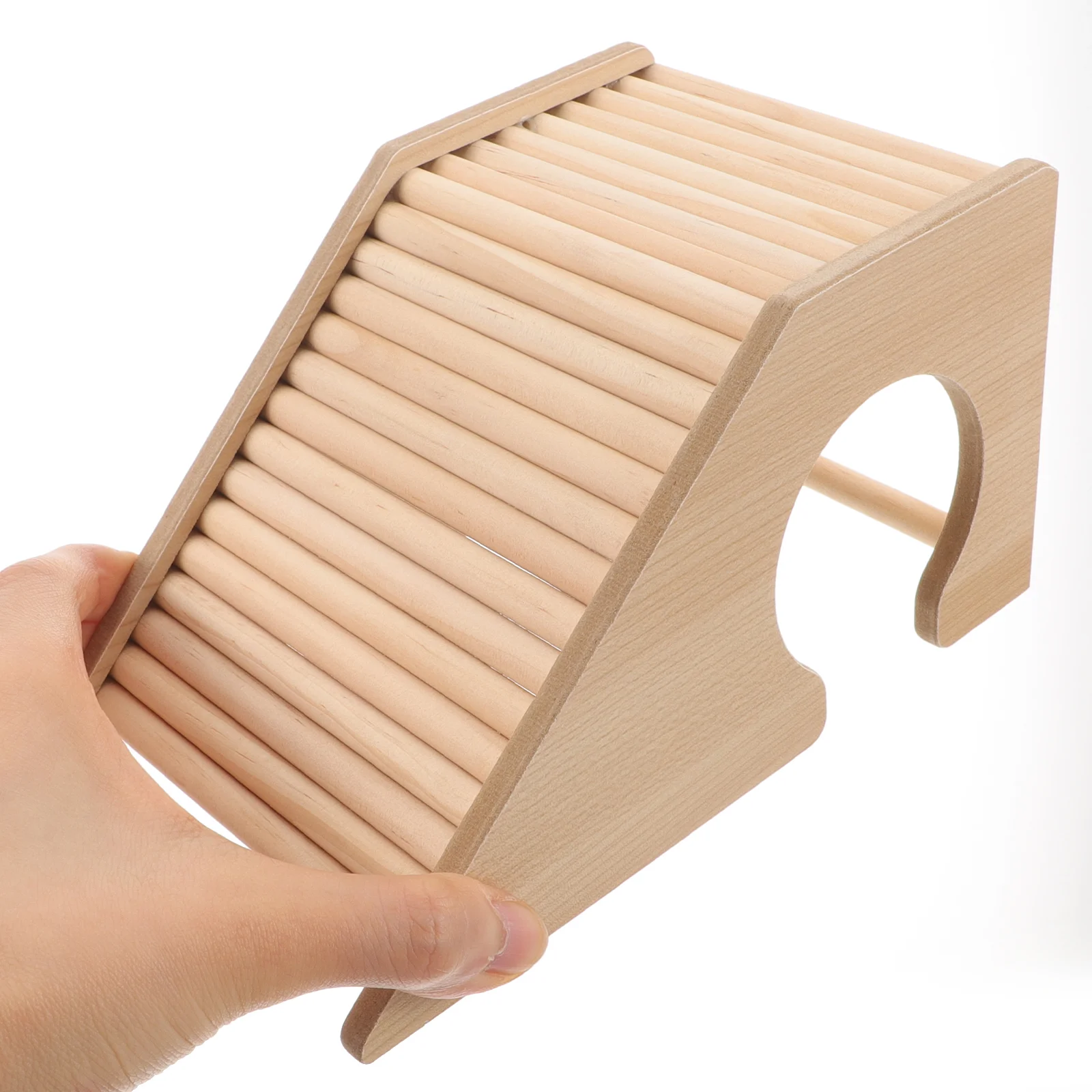 Hamster Climbing Ladder Wooden Ladder Hamster Gerbils Mice Toy Hamster Cage Supplies hamster hut hamster houses