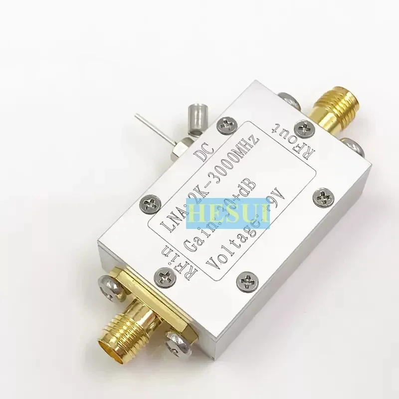 Rf broadband Low noise amplifier LNA (2K-3000MHz gain 32dB)