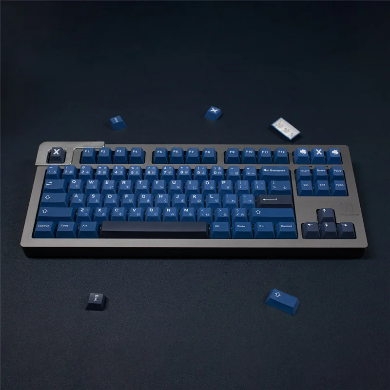 Imagem -02 - Gmk Striker Tema Keycaps Teclado Mecânico Sublimação Pbt Perfil Cereja Personalidade Japonesa 23.129 Chaves