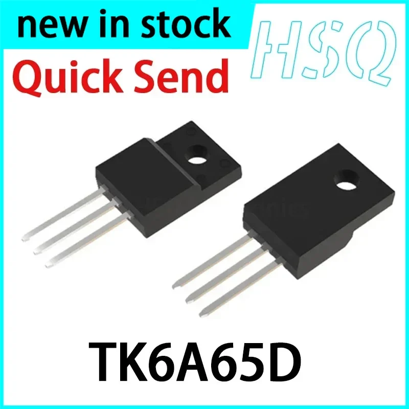 10PCS K6A65D TK6A65D 6A650V New FET TO-220F Triode