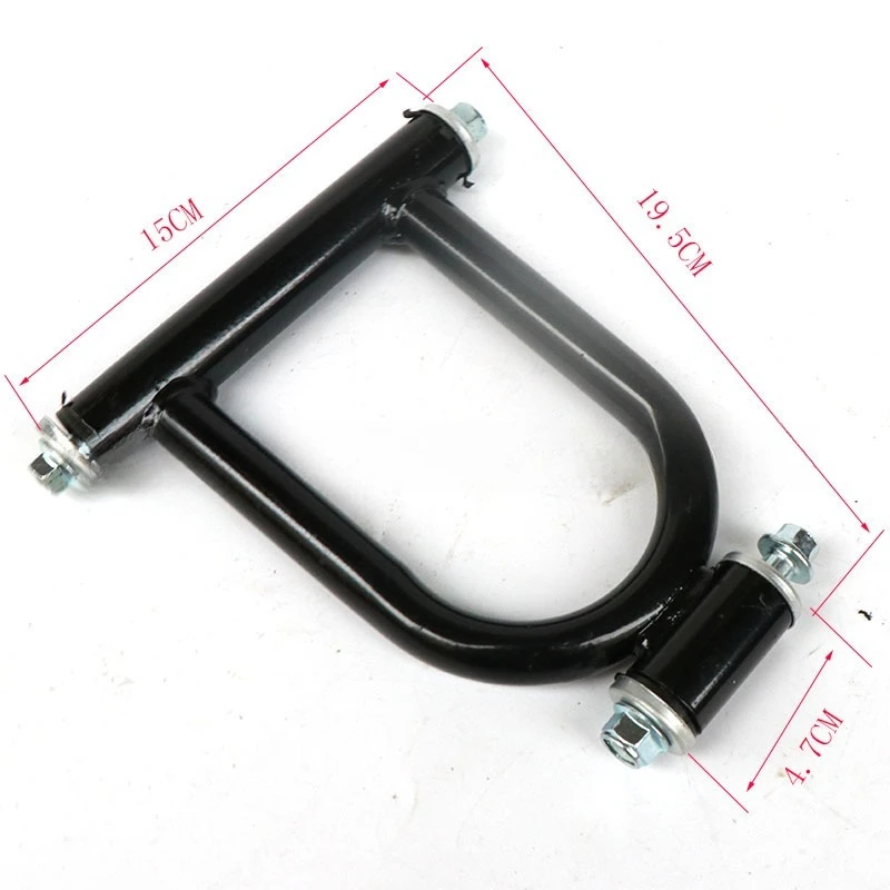 DIY Modified Go‑Kart Front Suspension Upper Lower A‑Arm Control Arm Kit With Screws For 4‑Wheel ATV Buggy