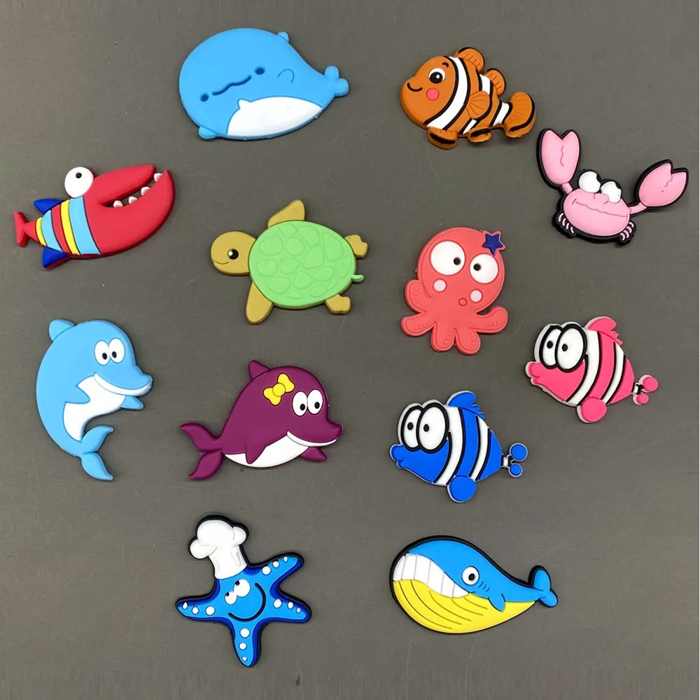 10 Aimants Réfrigérateur Animaux De La Ferme – 3D – PVC Non Toxique – Éducatif – Dès 1 An