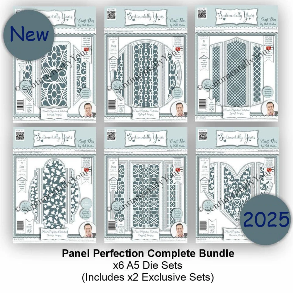 

Grand Panels A5 Die Set Metal Cutting Dies For DIY Scrapbooking Diary Album Paper Cards Decorative Craft Embossing Template New