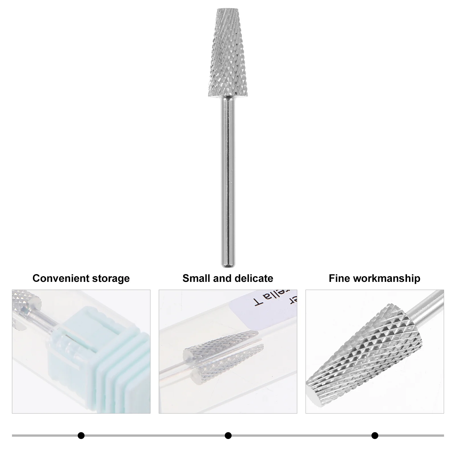 

Nail Polishing Grinding Head Sturdy Manicure Art Drill Bits for Electric Grinder Portable Nail Tools Set Manicure Grinding Heads