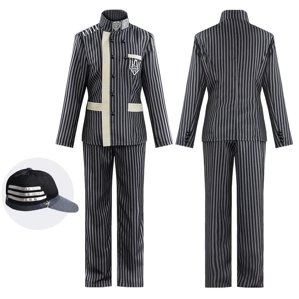 

Danganronpa V3 Killing Harmony Saihara Shuichi Cosplay Costume + Hat