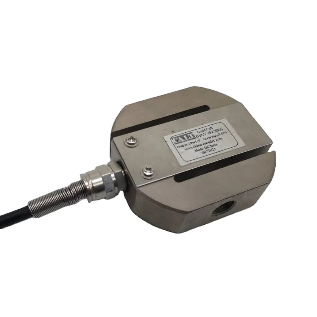

2026 LCLY-B02 round S Type Load Cell Tension and Compression Force Sensor for Weighing Scale 5kg to 2T Capacity