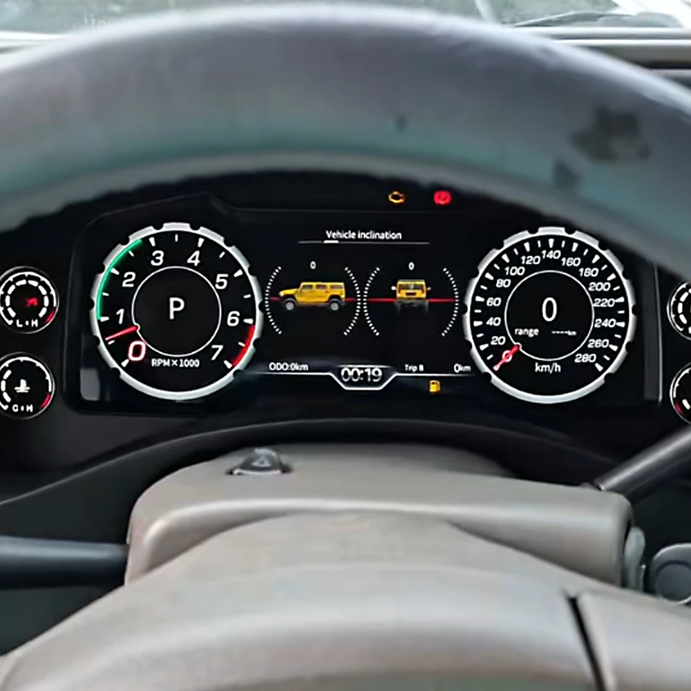 Digital Dashboard For Cadillac Escalade GMC Yukon Tahoe 2001~2007 Car Cluster LCD Meter Virtual Cockpit Digital Instrument Panel