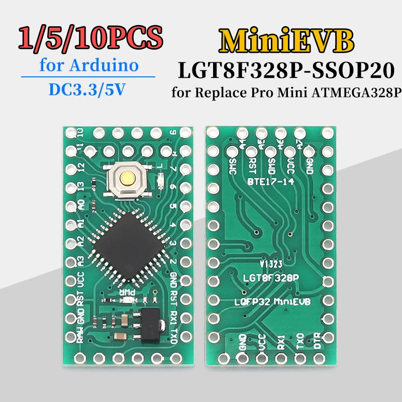 placa-de-desenvolvimento-minievb-lgt8f328p-ssop20-dc33v-5v-compativel-com-arduino-pro-mini-atmega328p-para-projetos-eletronicos