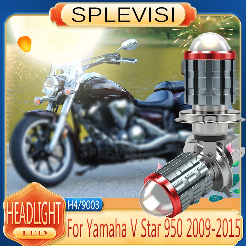 

Tool-Free Mount Reliable Night Driving LED h4 9003 Motorcycle Headlight For Yamaha V Star 950 2009 2010 2011 2012 2013 2014 2015