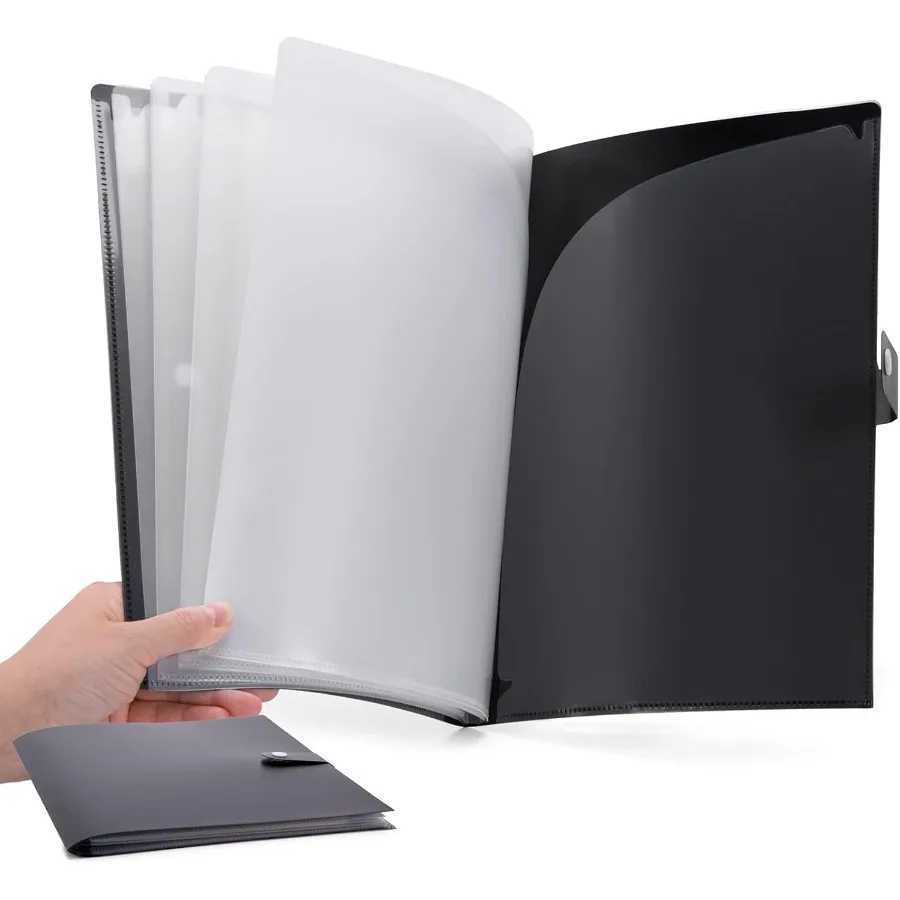 

10-лотная папка для файлов, бумажный органайзер формата А4, папки с кнопкой Sp, пластиковый органайзер для документов для школы, офиса, дома