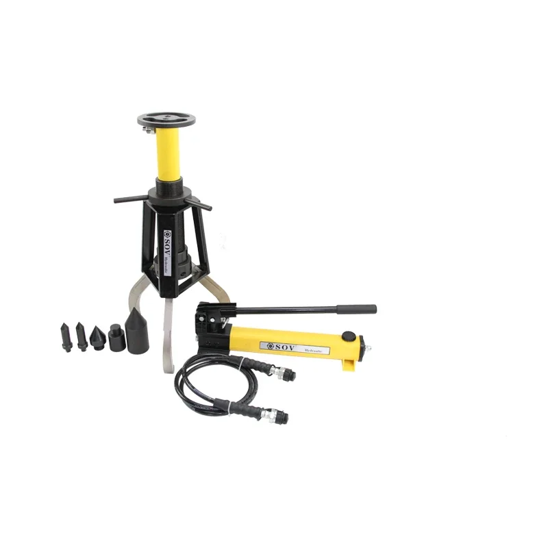 10 ton Split -type Skid-resistant Hydraulic Gear Puller with for bearing unloading