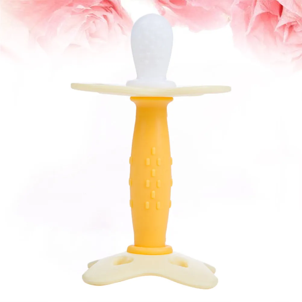 Anneau de dentition pour bébé, durable, couleurs vives, apaisant, anti-étranglement, pour nourrissons et nouveau-nés, outil de mastication pour les molaires, bâtonnet de gel pour soulager les douleurs de dentition