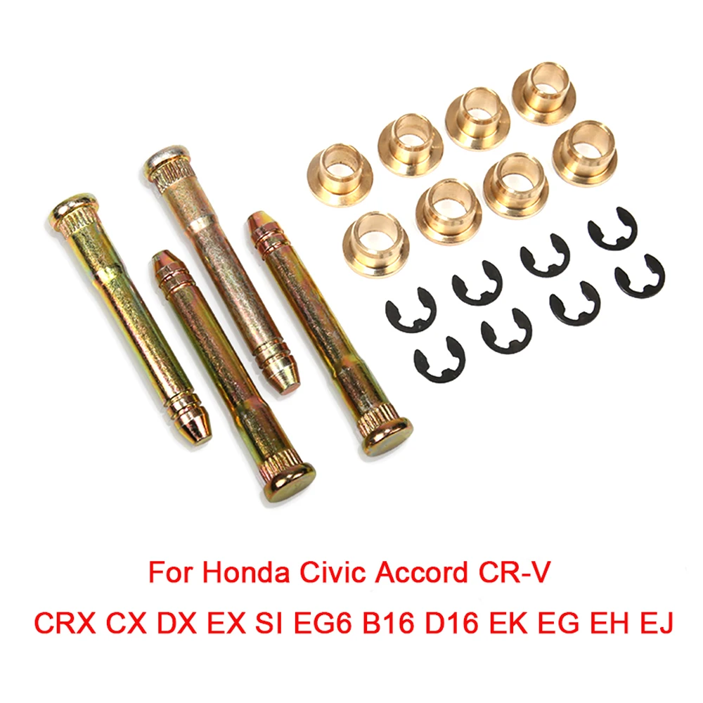 Auto carro dobradiça da porta, Kit de reparo bucha, Honda Civic Accord CR-V CRX CX DX EX SI EG6 B16 D16 EK EG EH EJ, YC101362