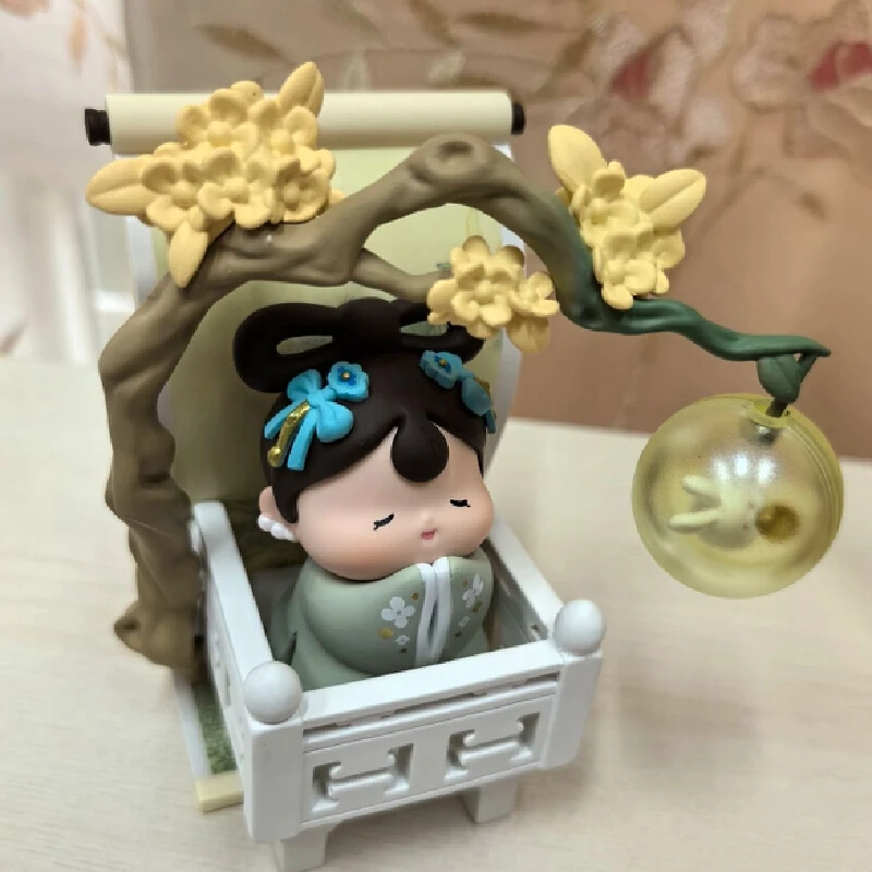 متحف القصر الصين الثقافية الإبداعية باو جيي اللوحات الشهيرة سلسلة كرونيكل صندوق أعمى نموذج يعرض جمع الهدايا اللعب #6