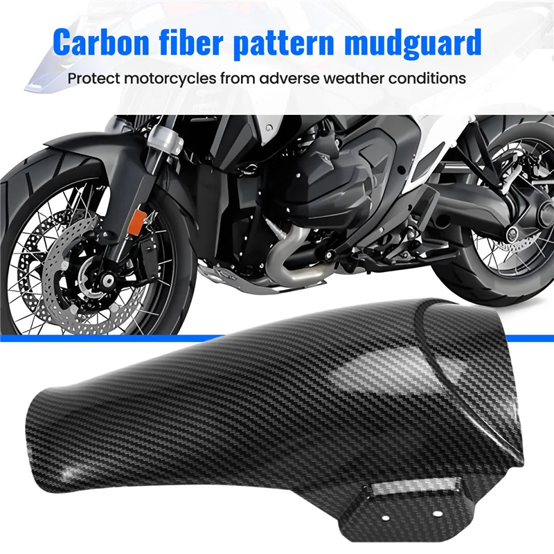 Acessórios da motocicleta pneu dianteiro fender paralama hugger para bmw r1300gs r 1300 gs 2023 2024 roda respingo guarda