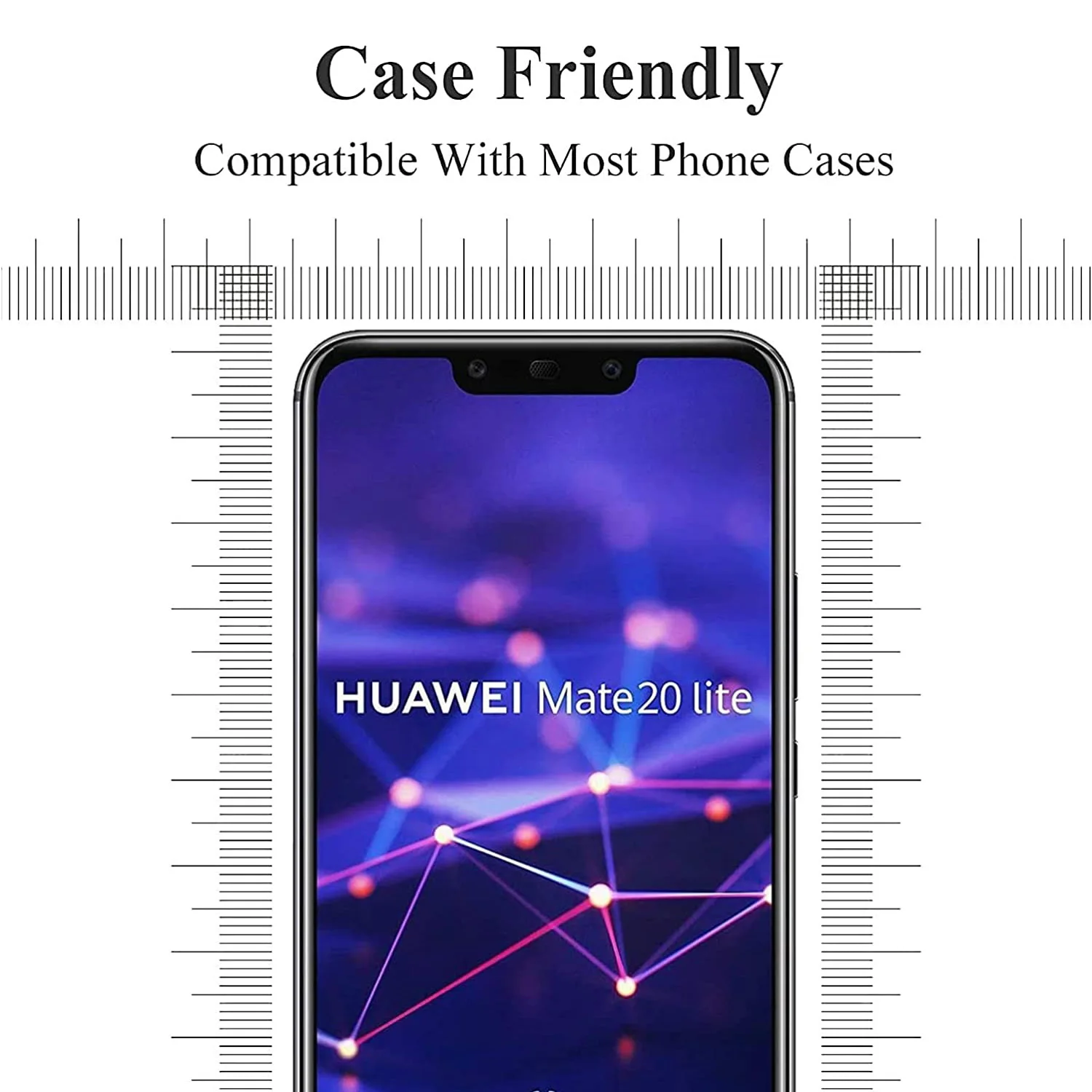 

для Huawei Mate 20 lite 2/4 шт. HD-пленка из закаленного стекла, прозрачная, полная защита