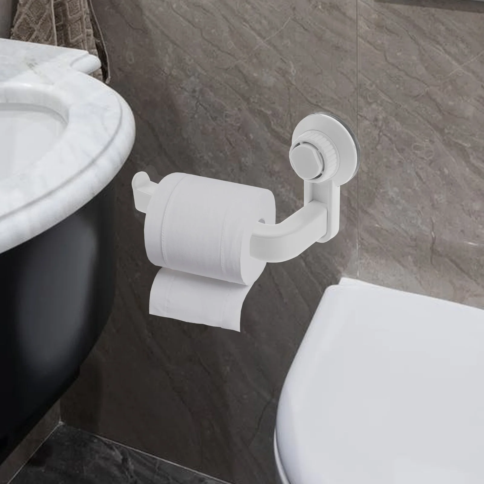 

Wall Mount Toilet Paper Holder Stainless Steel Anti-Rust Bathroom Supplies Roll Paper Holder For Home Hotel Use