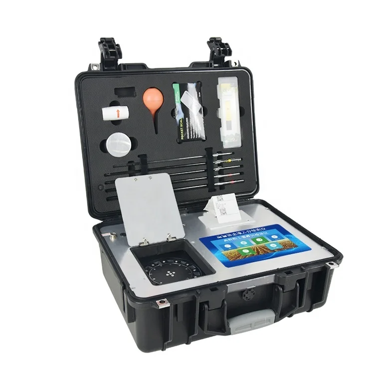 Agricultural  Soil test Equipment English System Soil test Kit Soil Nutrient NPK Detector for Lab Use
