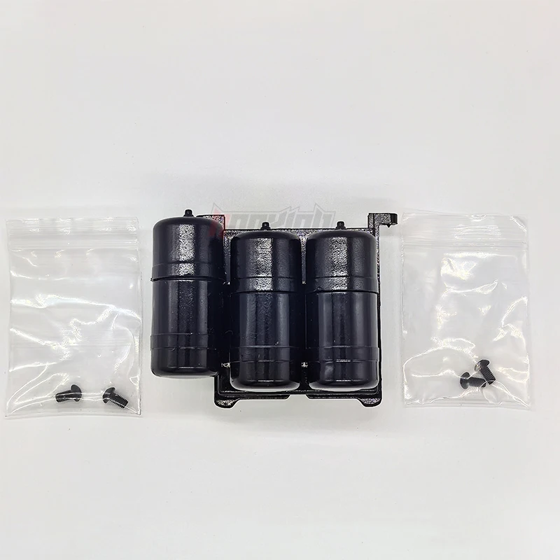 กล่องแบตเตอรี่รถแทรกเตอร์ JDM รุ่น JDM-158-I ขนาด 1/14, ถังลม, รถบรรทุกออฟโรดจำลอง Mercedes แบบ RC