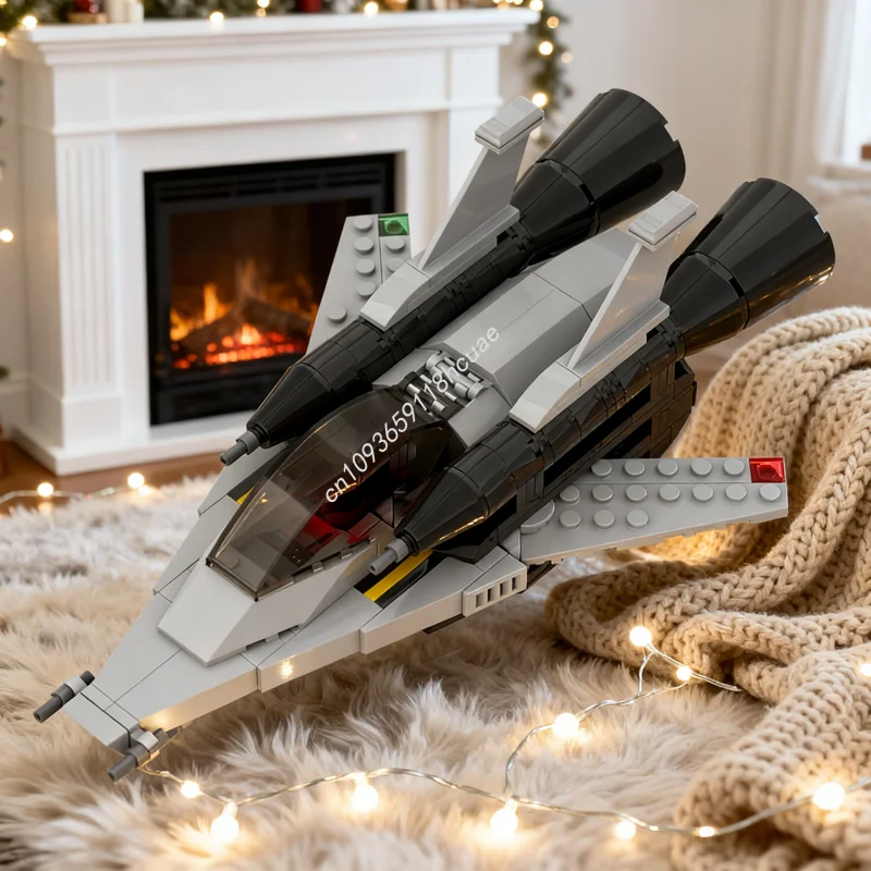 

237 шт. MOC Space Classic X 2 Patrol Craft Модель Строительство Рождественский подарок Блоки Сборка Строительство DIY Креативные игрушки Идея