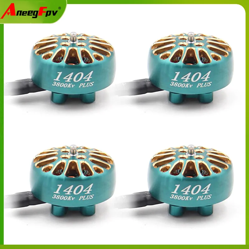 1/4PC LANNRC 1404 PLUS 3800KV 4600KV Brushless Motor 2-4S Lipo 1.5mm Shaft Diameter for RC Toothpick Traversing Drone Quadcopter
