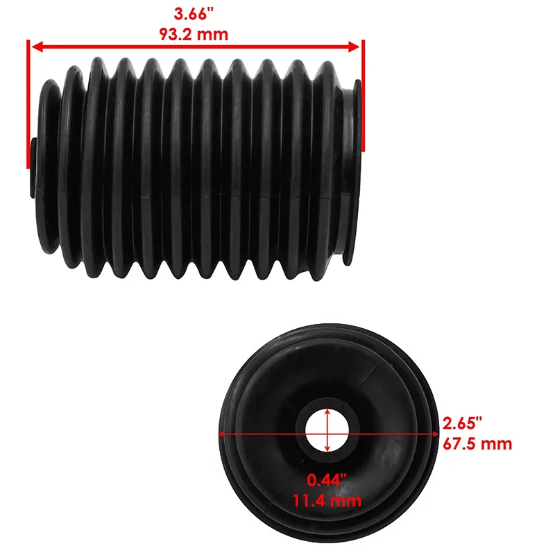 Bottes à soufflet à pignon de coffre de direction T1, 5412012, 5412013, pour RANGER CREW XP 1000 breaks Star Edition Premium 2024, avant/droite