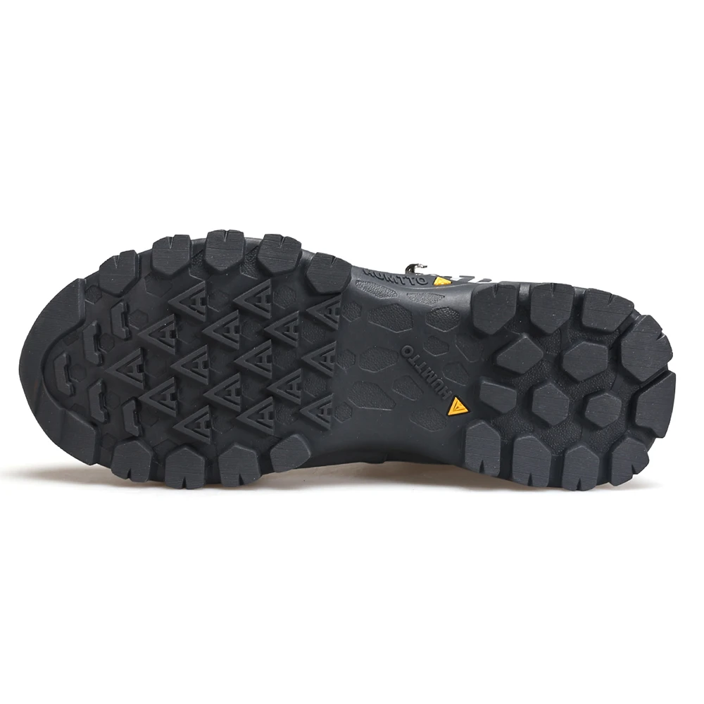 HUMTTO-Ankle Boots de couro para mulheres, sapatos de caminhada impermeáveis, tênis de escalada ao ar livre, sapatos de trekking
