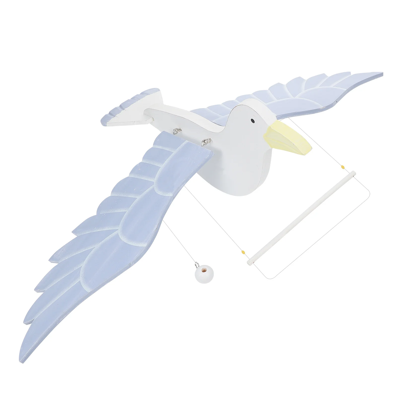 

Wooden Seagull Hanging Decoration Home Wall Art Craft Bird Ornament Living Seagull Decor Room Bedroom Diner Decor