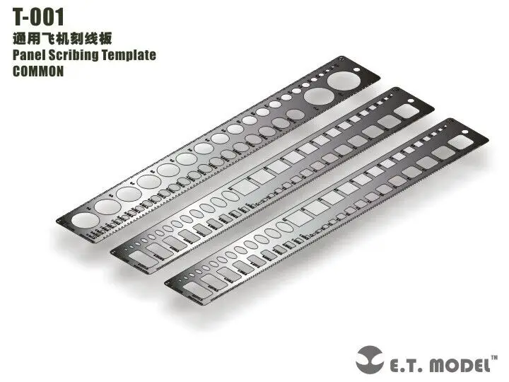 ET Model T-001 Panel Scribing Template COMMON