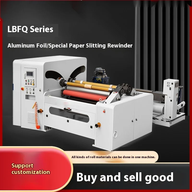 

Aluminum Foil And Specialty Slitting Fully Automatic Roll Paper Waterproof Material Rewinding Machine