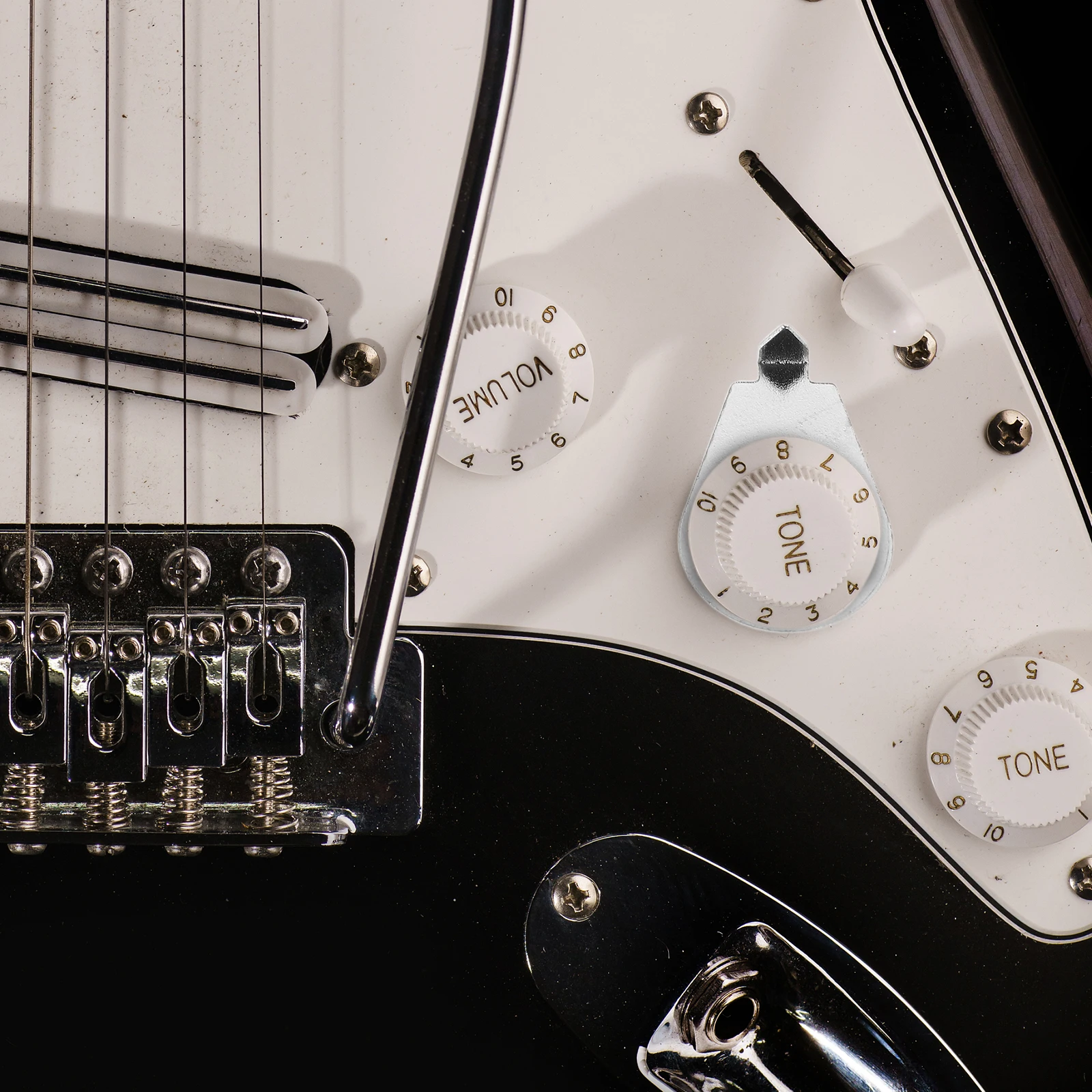 

10pcs Guitar Knob Indicator Plate Metal Tone Position Markers For Electric Guitar Control Parts Pointer Accessories