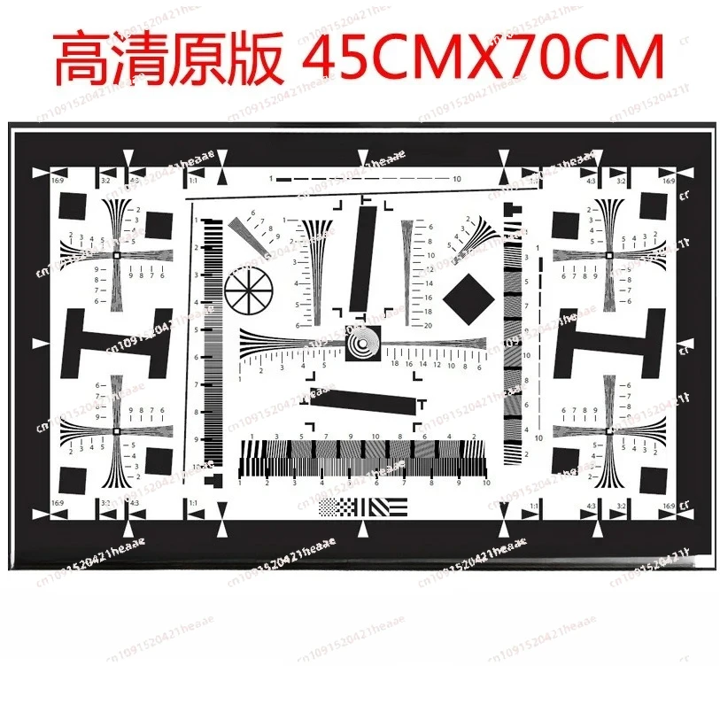 Suitable for Original 2000 line12233 resolution test card digital camera camera security engineering tester 2x