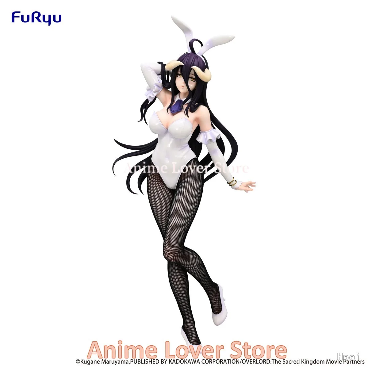 In Stock Original Genuine FuRyu BiCute Bunnies Overlord  Albedo Super Sonico Anime Figure Collection Toys For Kids Gifts