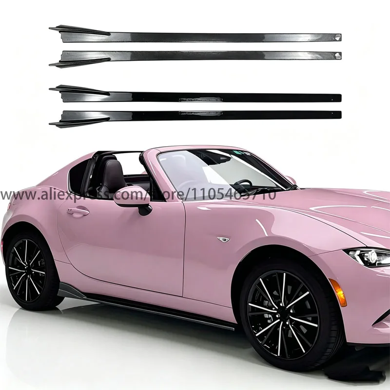 For Mazda MX-5 Miata ND 2016+ Side Skirt Splitter Side Diffuser Exterior Sport Mod Accessories