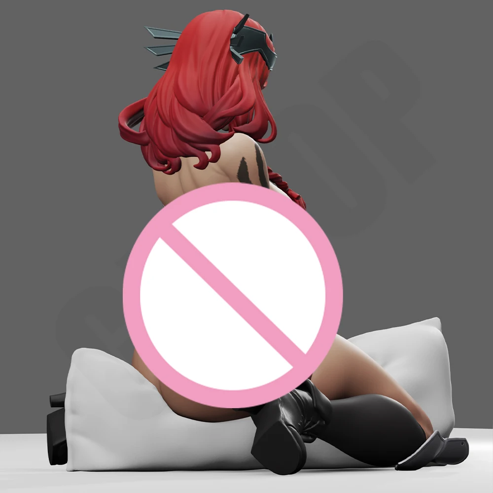 1/24 3d Print Model Kit Sexy Goddess Freya Pillow Resin Figure Model Kit Diy Micro Reduction Statue Unpainted Garage Kit Toys