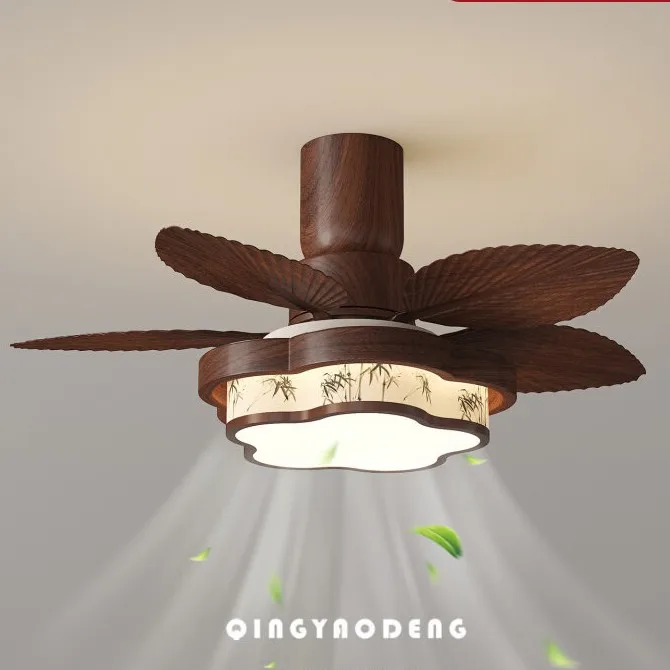 New fan light, Song Dynasty aesthetic high-end bedroom