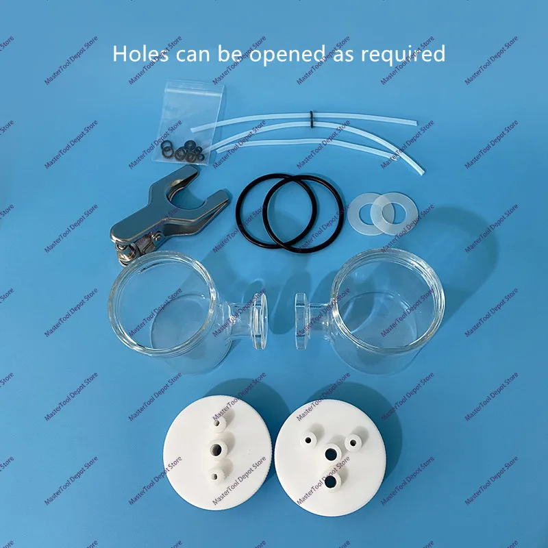 H-type Exchangeable Ion Membrane Electrolyzer, Experimental Closed Electrolyzer, Microbial Double Tank Reactor