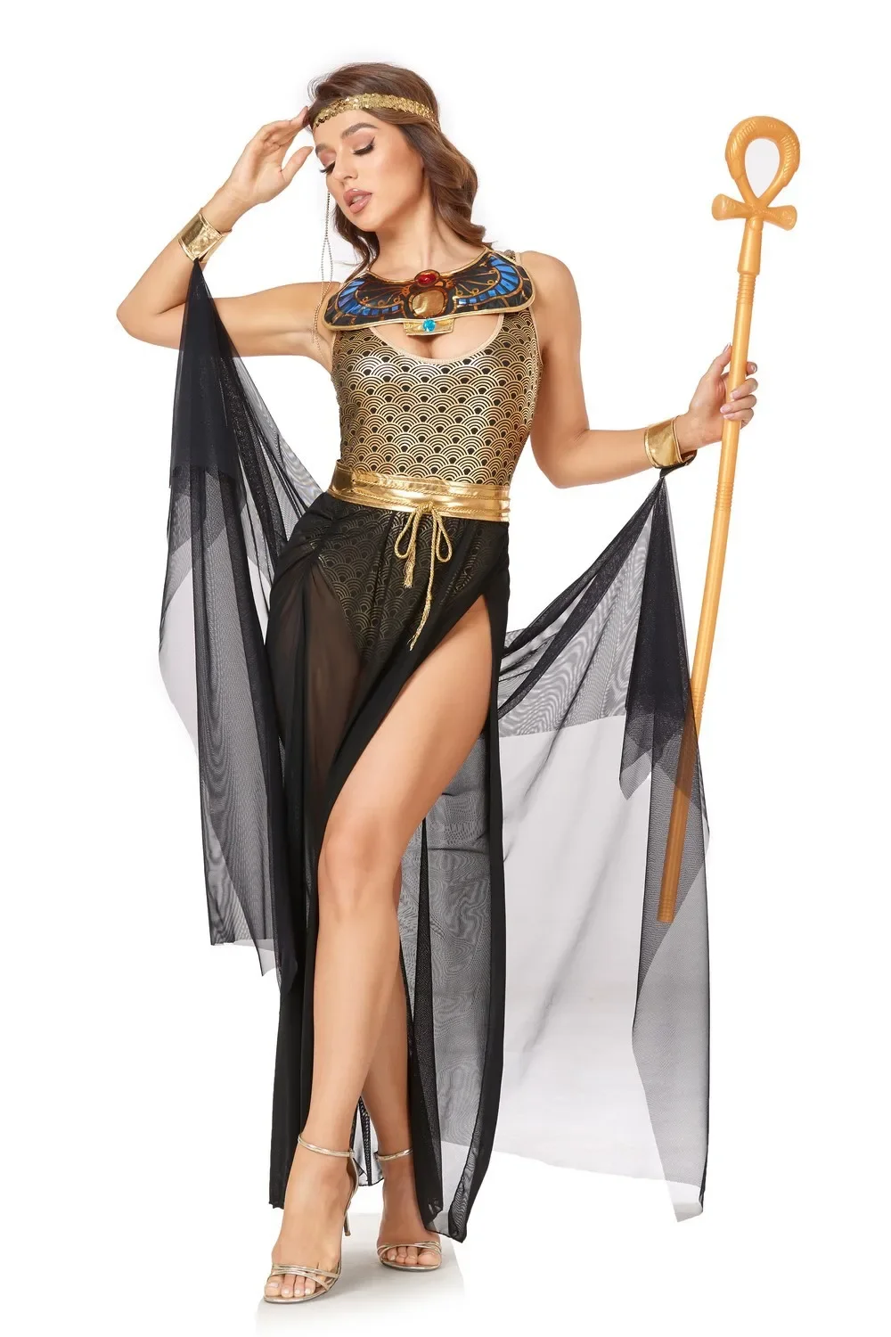 Halloween Cosplay Egyptian Cleopatra Adult Costume